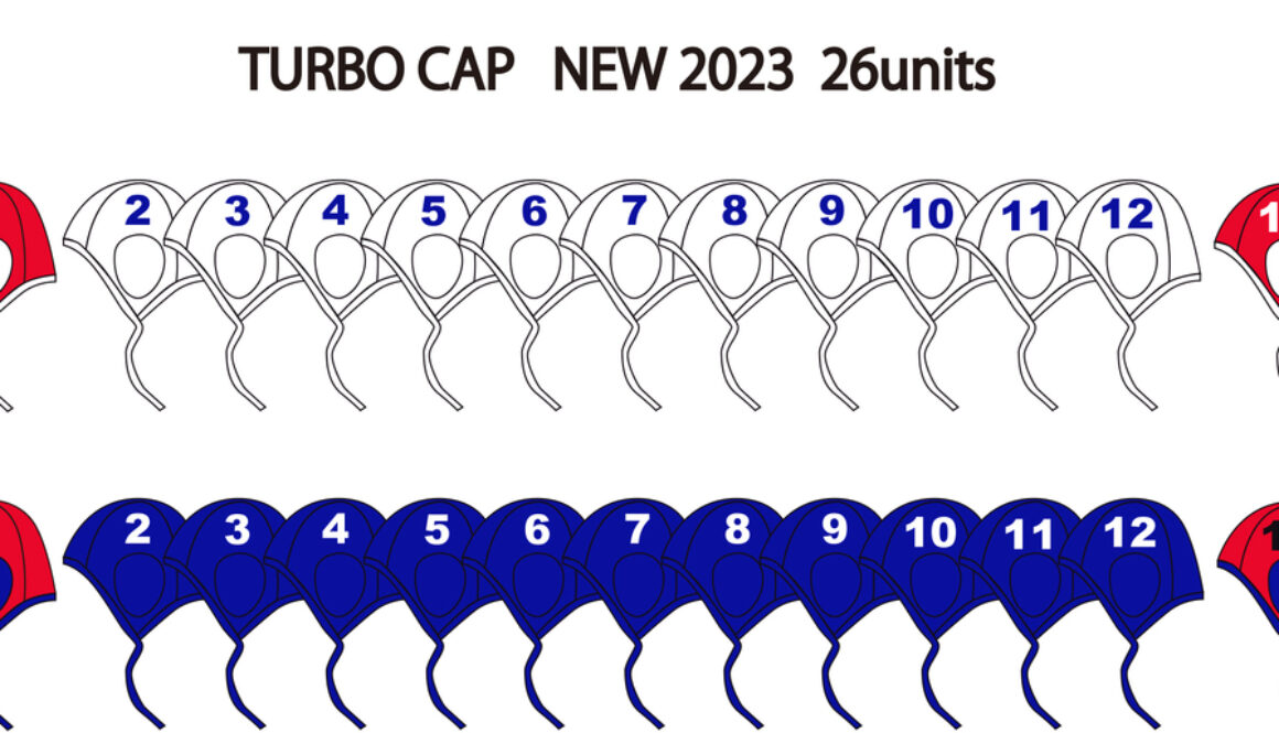 SET WATERPOLO CAPS CLASSIC 26 UNITS