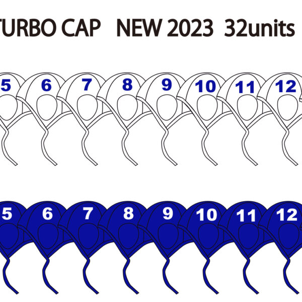 SET WATERPOLO CAPS CLASSIC 32 UNITS